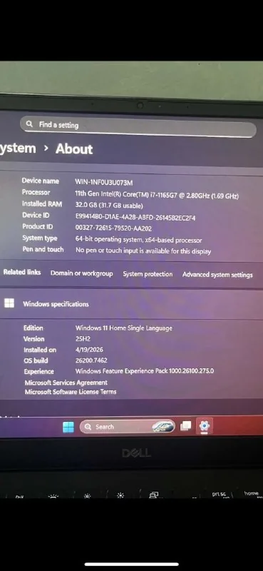 Ноутбук Dell 1