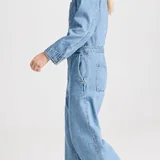 Женский джинсовый комбинезон Levi’s 3
