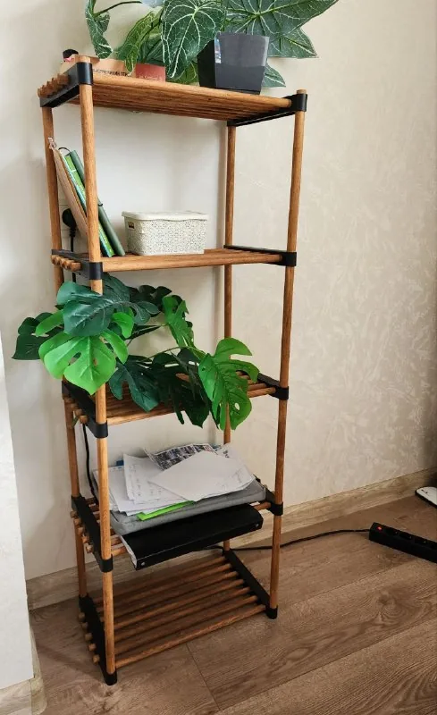 Стеллаж, весы напольные, корзина для белья 1