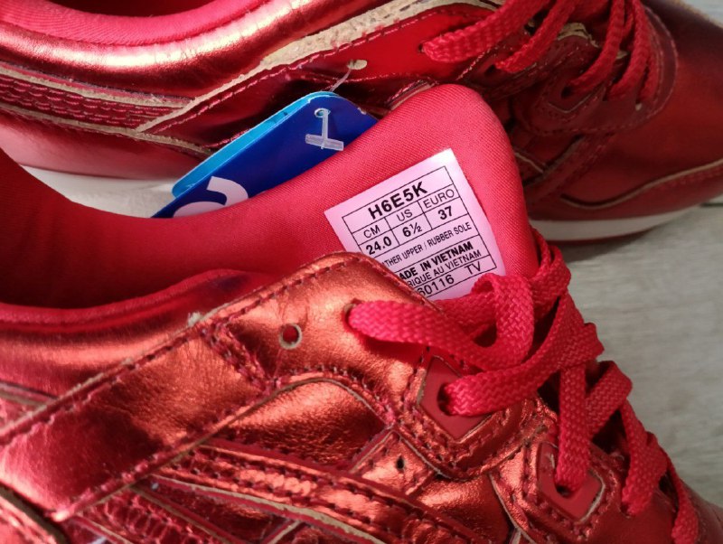 Кроссовки Asics gel lyte размер US 6.5 натуральная кожа 2