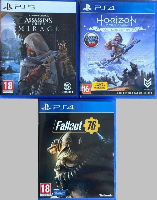 Игры для PlayStation PS5 и PS4