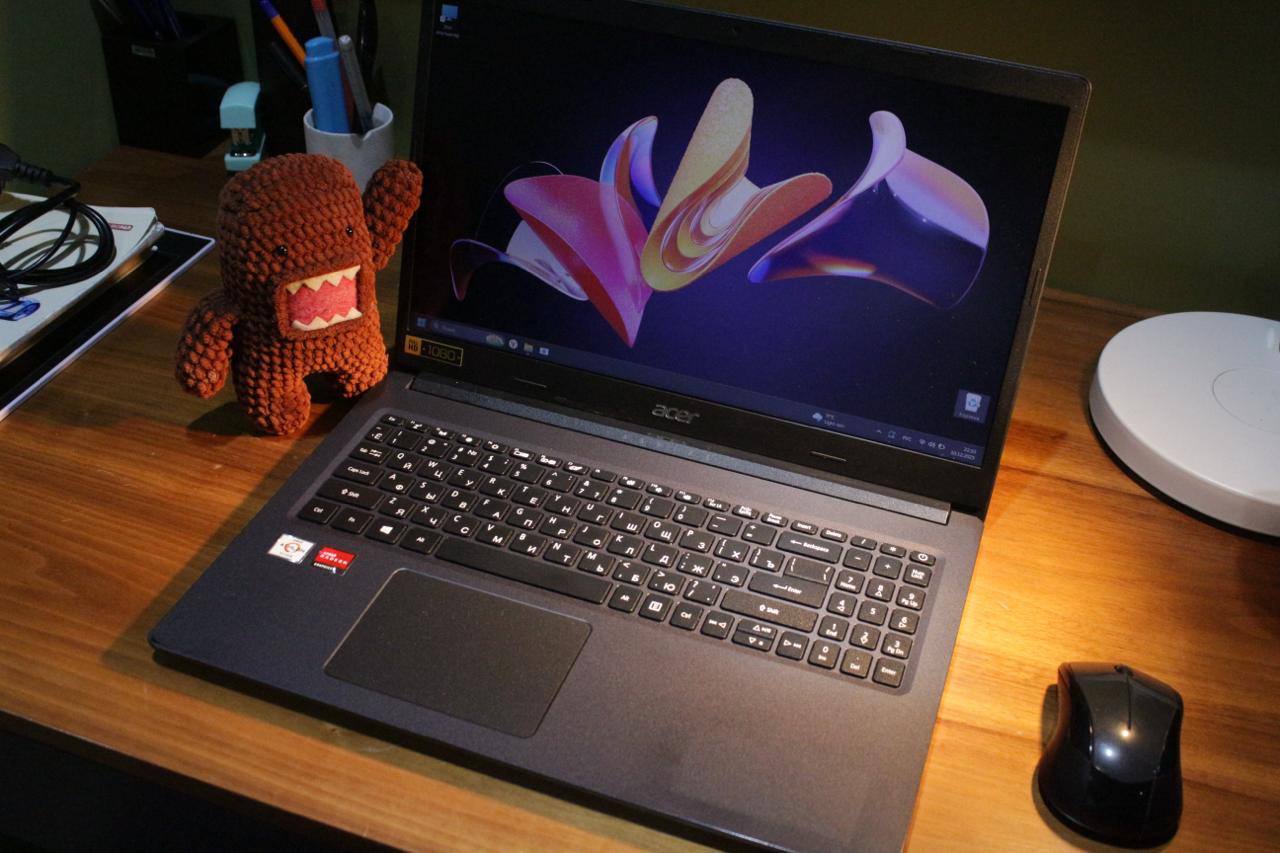 Ноутбук Acer Aspire A115-22, сумка, мышь