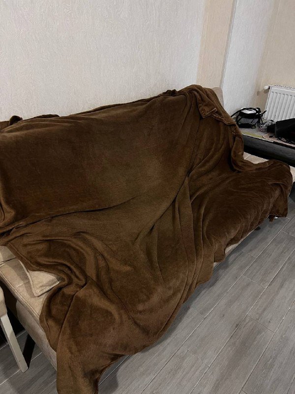 Большой плюшевый плед