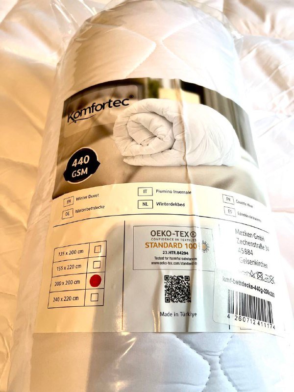 Зимнее одеяло 200x200 Comfortec 3