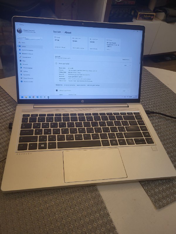 HP Probook 640 G8 ноутбук 1