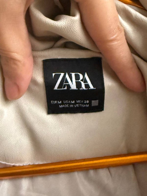 Женская зимняя куртка ZARA размер M 3