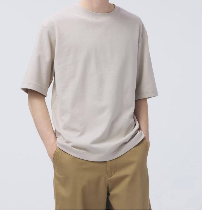 Базовая футболка из UNIQLO, размеры M и S