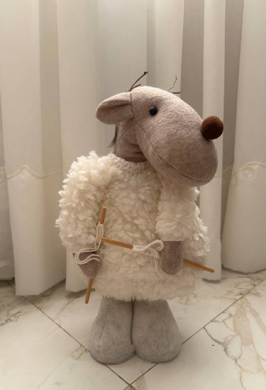 Дед Мороз, Барашик, новогодние игрушки 6