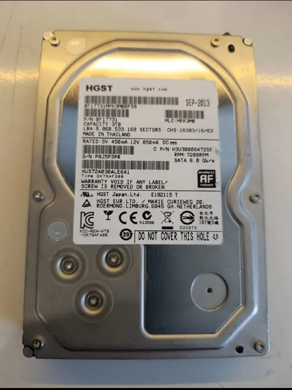 HDD 3TB 1
