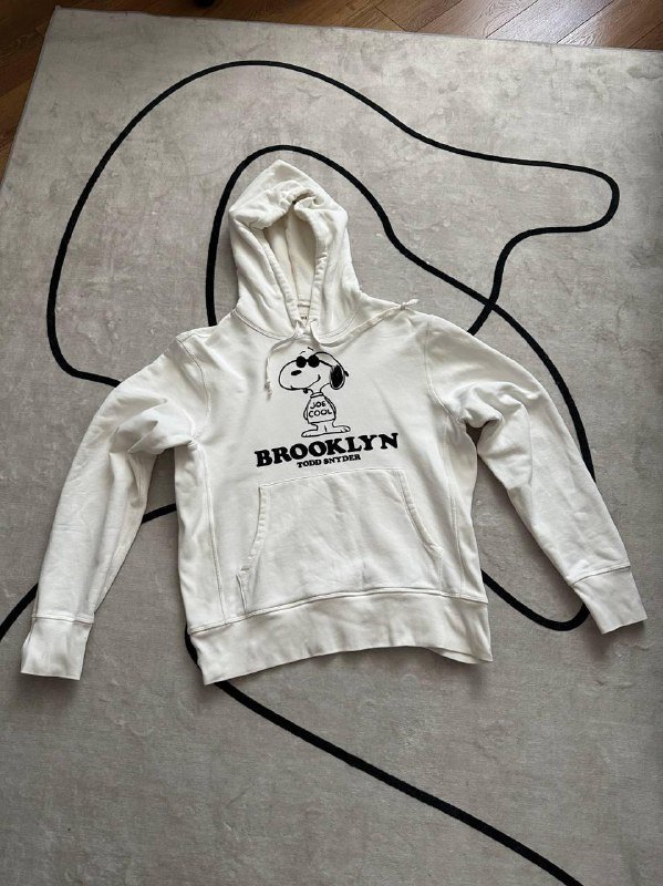 Todd Snyder x Peanuts Snoopy худи размер L