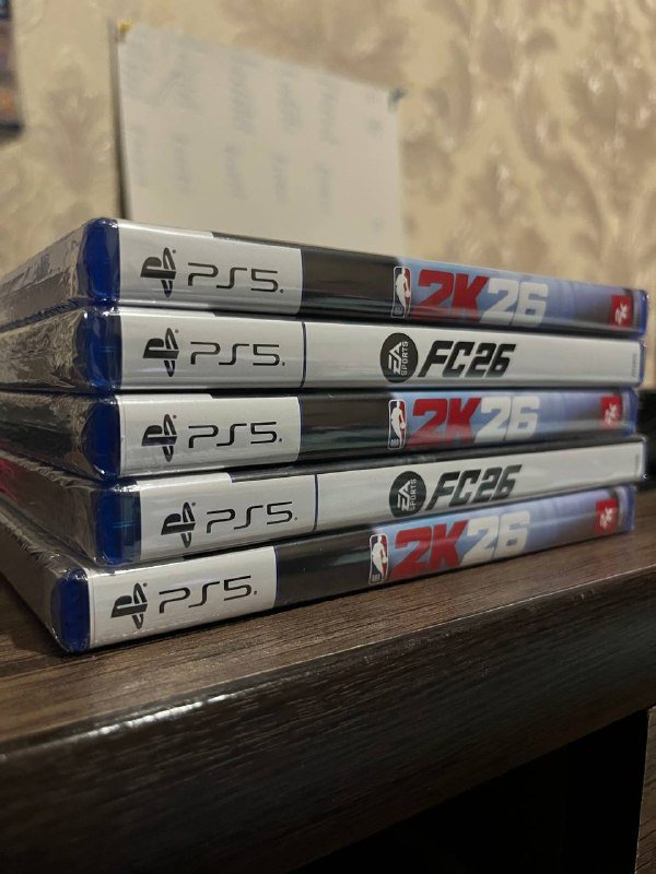 PS5 NBA 2K26 и FC26 игры