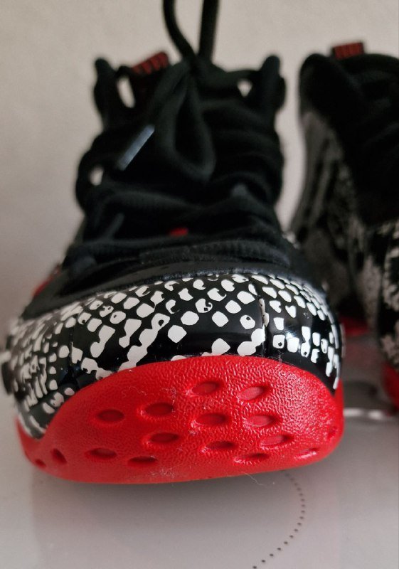 Мужские кроссовки Nike Air Foamposite One Albino Snakeskin 3