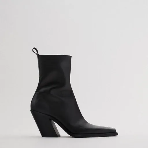 Ботильоны ZARA из натуральной кожи, 37 размер