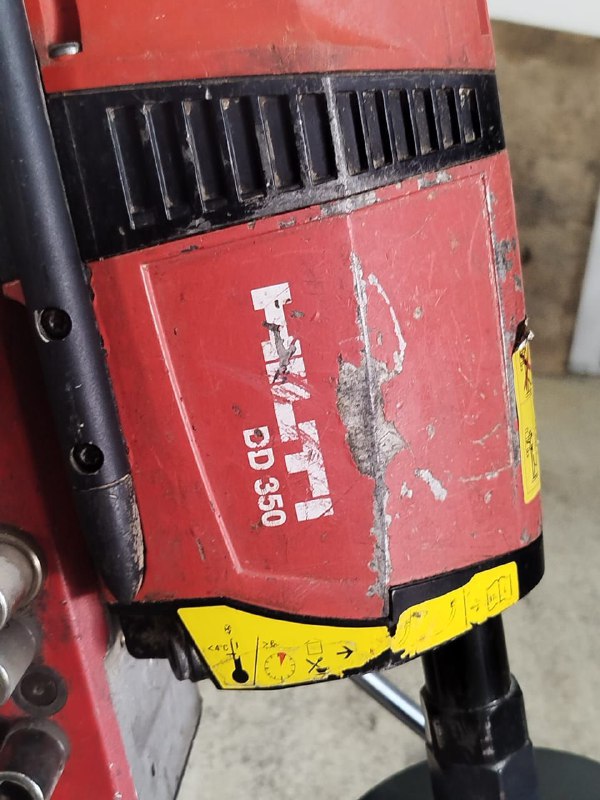 Установка для алмазного бурения Hilti DD350, коронки 3