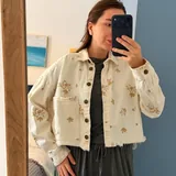 Джинсовая куртка Zara S 3