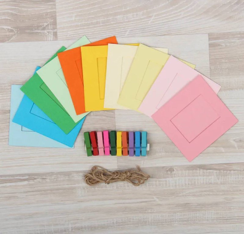 Фоторамки на прищепках 10 штук 3