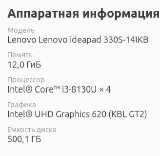 Ноутбук Lenovo Ideapad 330S-14IKB