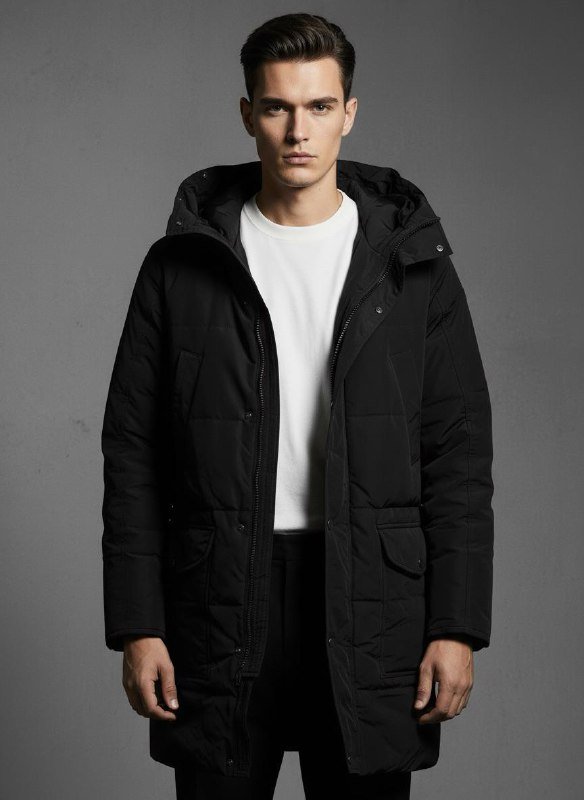 Зимняя куртка пух-перо парка Bomboogie, NIKE Tech Fleece Therma Fit 2