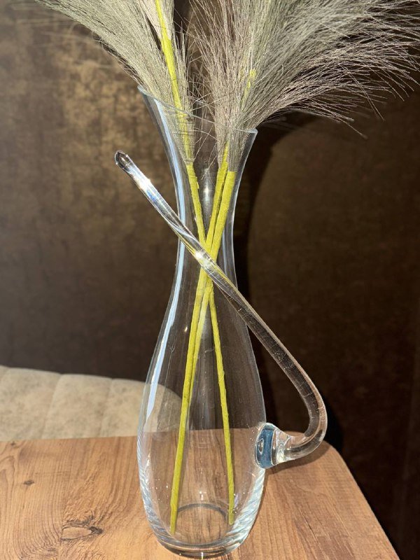 Стеклянная ваза-графин 2