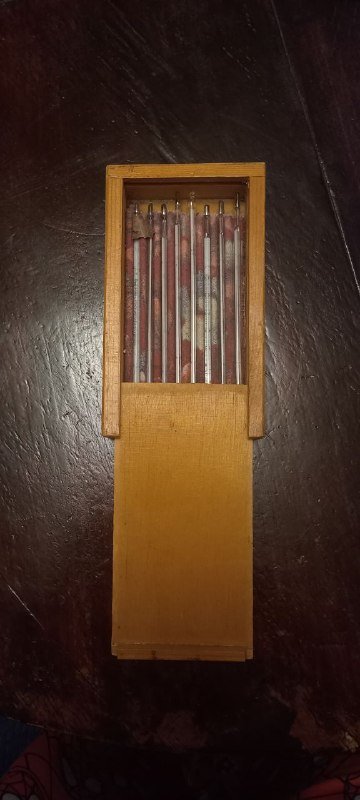 Винтажный деревянный фотобачок для проявки плёнки СССР