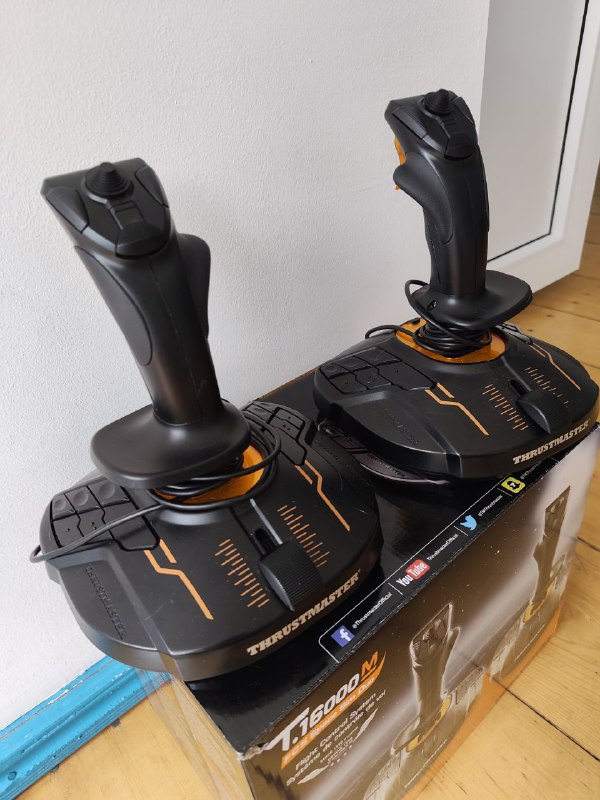 Джойстики Thrustmaster T16000M FCS Space Sim Duo