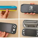 Nintendo Switch Lite, microSD 256 ГБ, чехол, зарядка 3