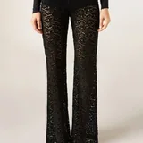 Брюки клеш с кружевом Calzedonia 2