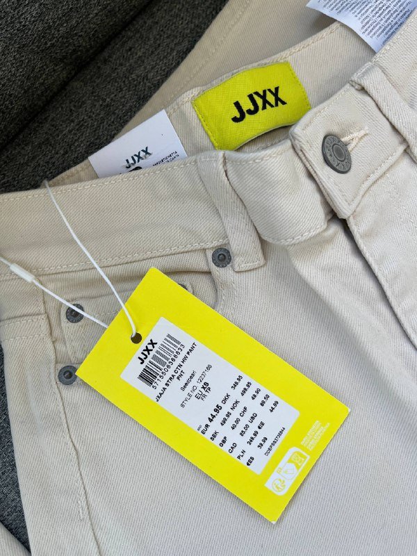 Льняной оверсайз пиджак Topshop, Белые джинсы JJXX 8