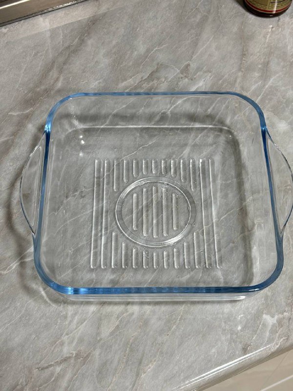 Форма для запекания стекло 21х21