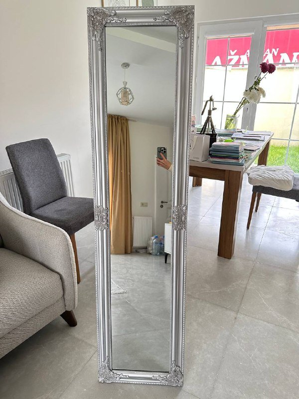 Зеркало Jusk с ножкой