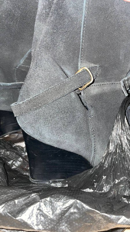 Сапожки ботильоны под замшу 37 размер