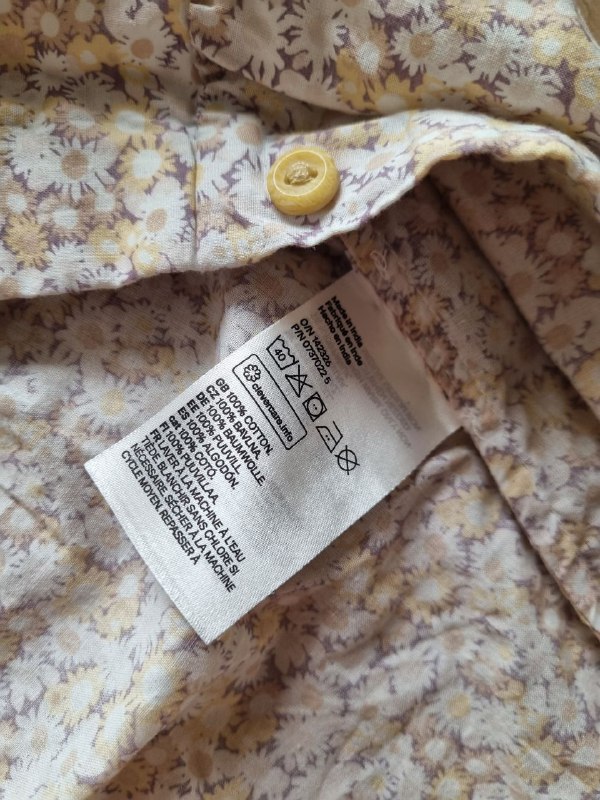 Новый комбинезон H&M, 100% хлопок, 92 размер 6