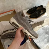 Jordan 1 High, Jordan 5 Off White, лоферы Loro Piana, Nike Air Max 95, пальто Burberry 4