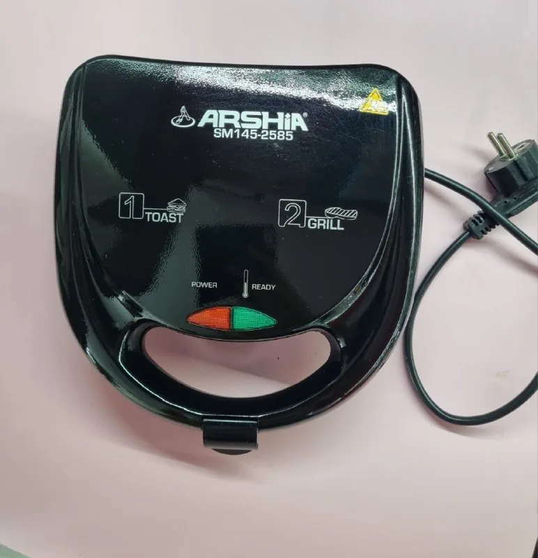 Компактная сэндвичница-тостер Arshia SM145-2585 1