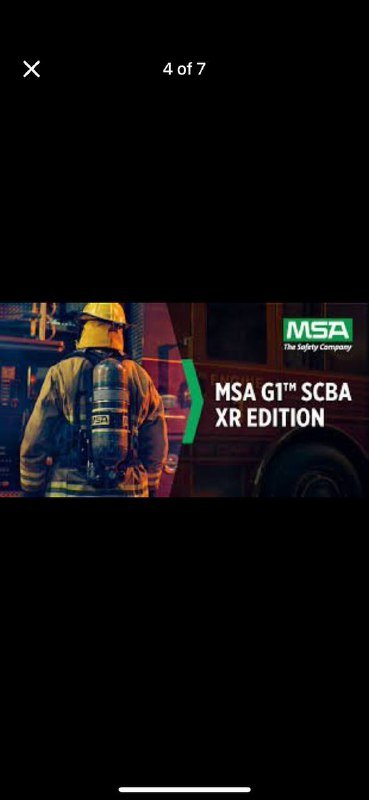 MSA Ultralite Air Mask Pressure Demand Oxygen System with Case 3