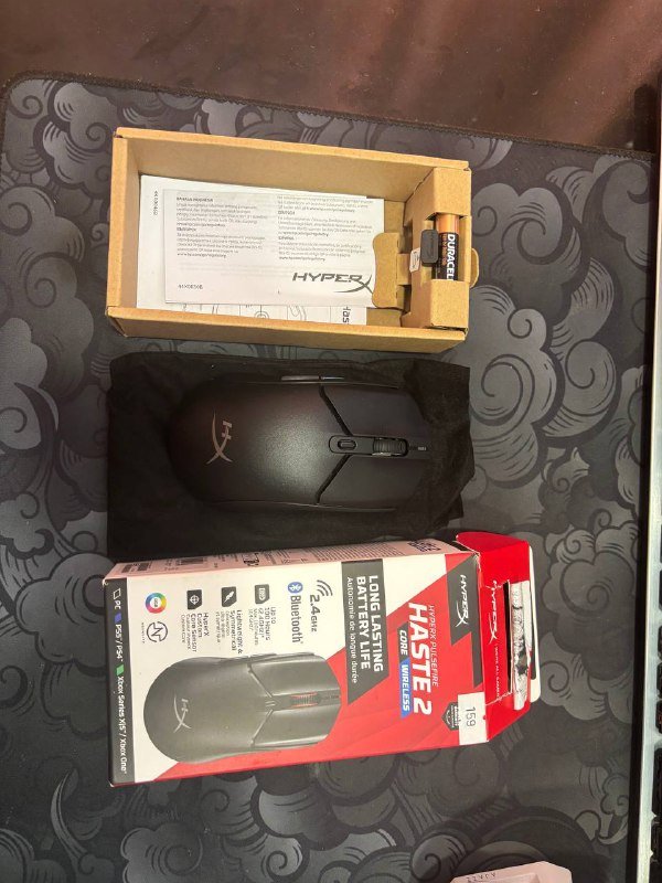 Игровая беспроводная мышка HyperX Pulsefire Hasta 2 Core Wireless 2