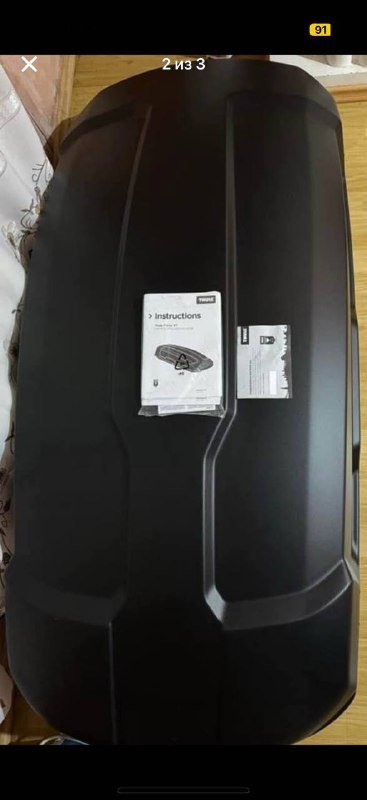 Багажник Thule Force XT Black (M size) черный матовый 2