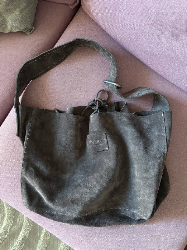 Сумка хобо из натуральной замши Tinano 2