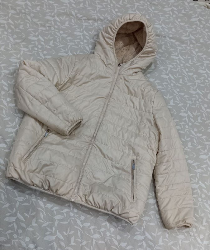 Зимняя двусторонняя куртка размер М