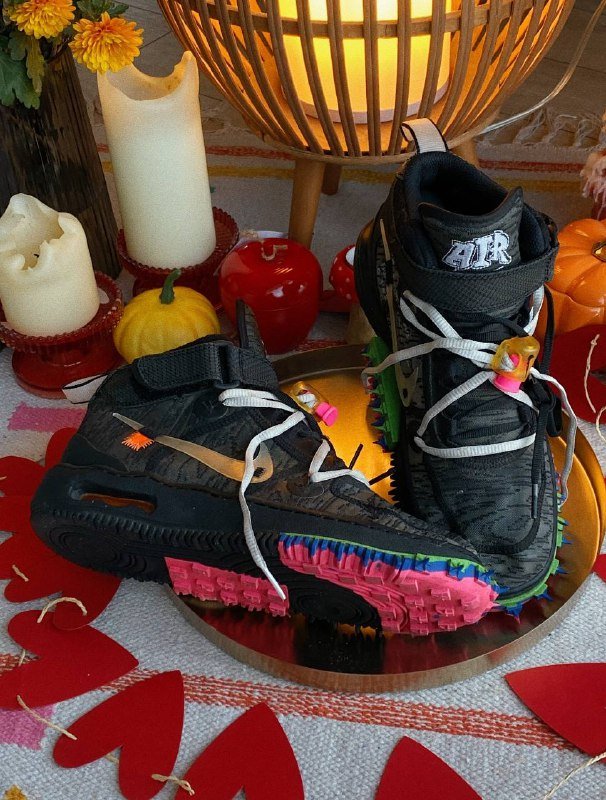 Кроссовки Air Jordan x Off-White mid 3