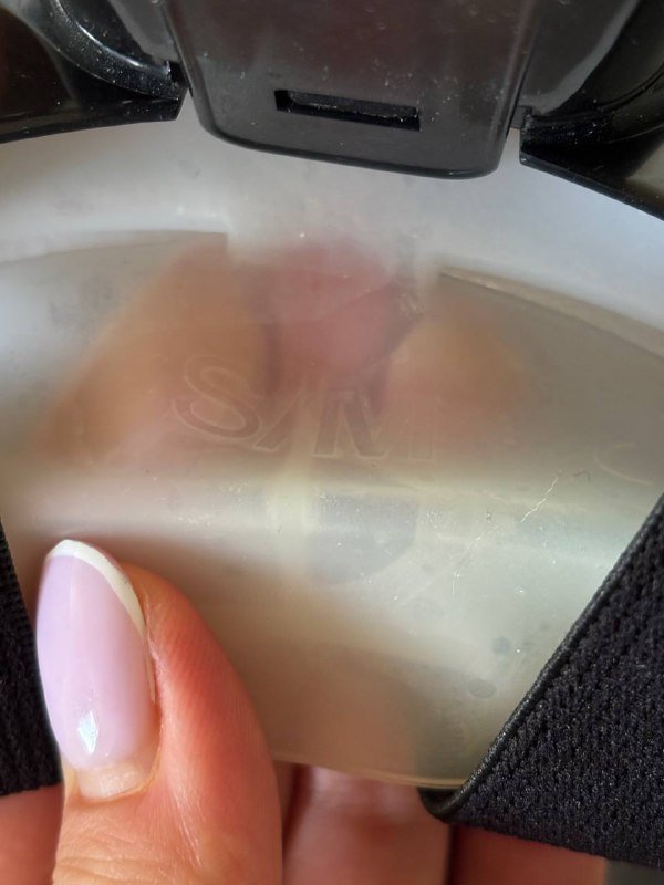 Маски для снорклинга б/у голубая L/XL, черная S/M 5