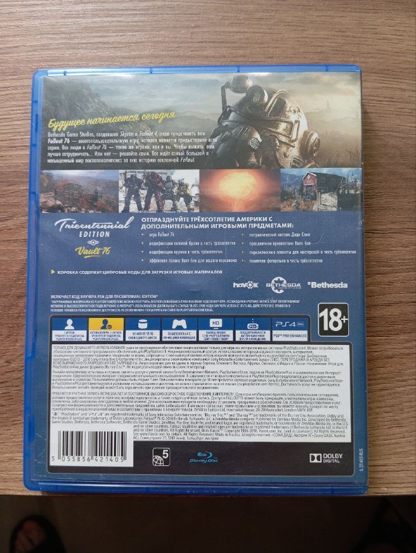 Диск Fallout 76 для PS4