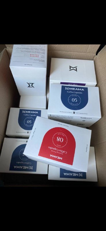 Капсулы кофе MEAMA разные вкусы 2