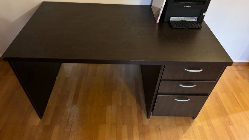 Большой рабочий письменный компьютерный стол 4