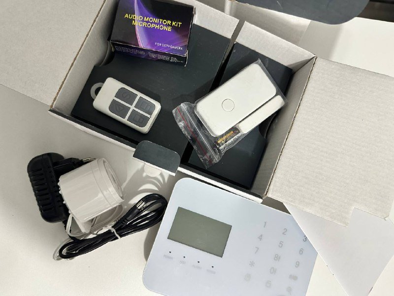 Сигнализация для дома офиса полный комплект датчики движения сирена