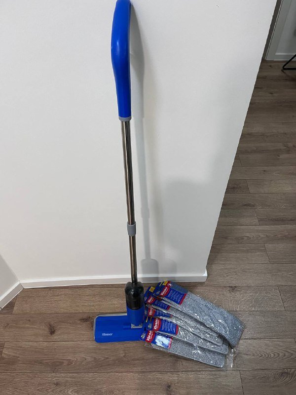Швабра для пола Kleaner с мопами и держателем 1