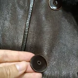 Винтажная дублёнка с мехом норки 5