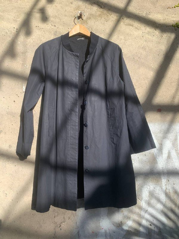 Хлопковый плащ Cos с водоотталкивающей пропиткой