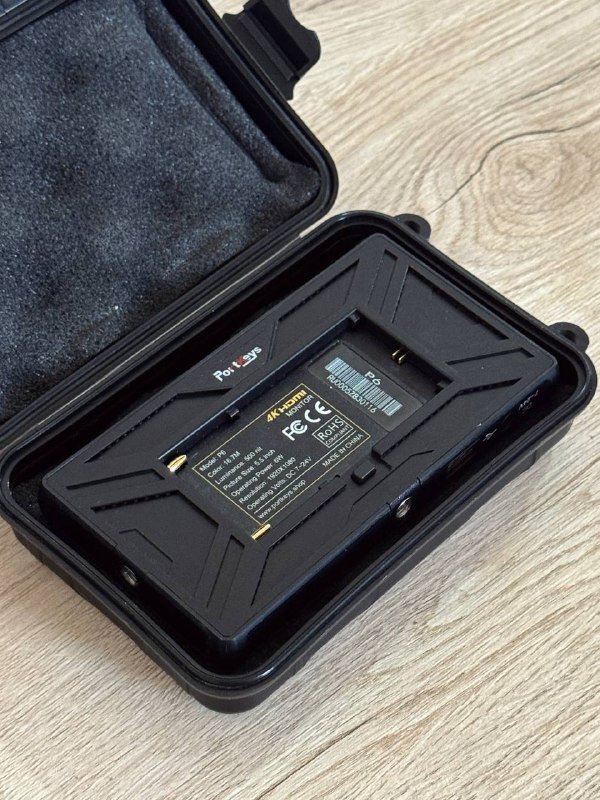 Накамерный монитор PortKeys P6 4k HDMI комплект 5