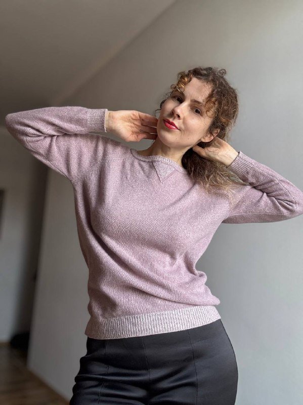 Кашемировый свитер Napapijri пыльная роза р. М